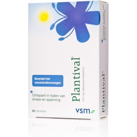 VSM Plantival tabletten - 80 st - Gezondheidsproduct
