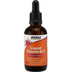 Vitamine D-3 Liquid Now Foods 60ml
