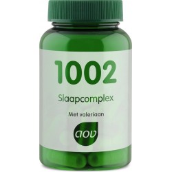AOV 1002 Slaapcomplex Voedingssupplement - 30 Capsules - Melatonine - Voedingssupplementen