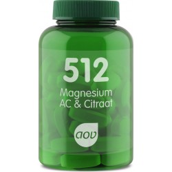 Aov 512 Magnesium AC & Citraat - 60 tabletten - Mineralen - Voedingssupplementen