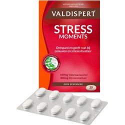 Valdispert Stress Moments Voedingssupplementen - 20 Tabletten