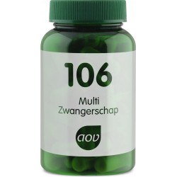 AOV 106 Multi Zwangerschap - 60 vegacaps - Multivitaminen - Voedingssupplementen