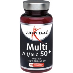 Lucovitaal Multi A t/m Z 50+ Multivitaminen - 100 Tabletten