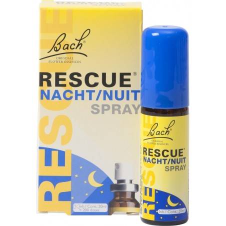 Bach Rescue Spray Nacht - 20 ml - Voedingssupplement