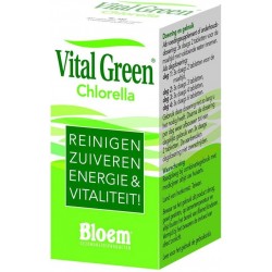 Bloem Vital Green Chlorella - 200 Tabletten - Voedingssupplement