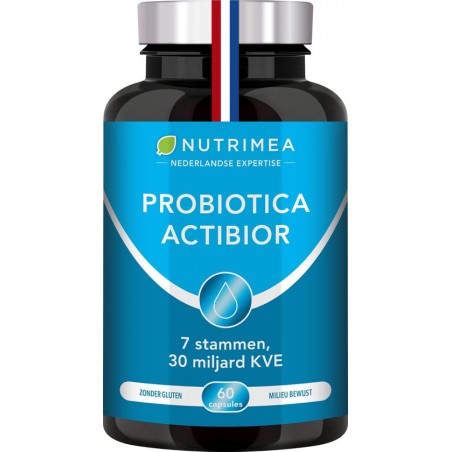 Probiotica - ACTIBIOR - darmflora en cholesterol - NUTRIMEA - 60 capsules