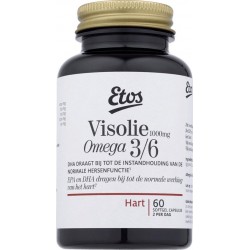 Etos Visolie Omega 3/6 voedingssupplement - 60 softgel capsules