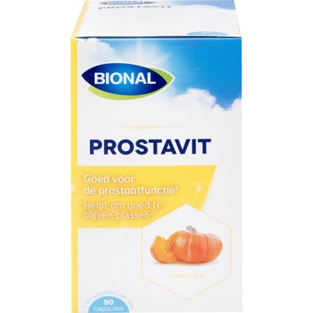 Bional Prostavit - Bij prostaatklachten - Verzorgt de prostaat - 90 capsules