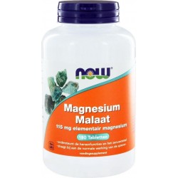 NOW Magnesium Malaat 1000 mg - 180 Tabletten