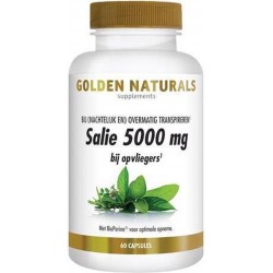 Golden Naturals Salie 5000 mg (60 vegetarische capsules)