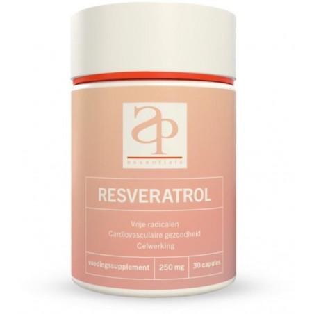 Resveratrol PUUR 99% 250mg 30 stuks  (ook verkrijgbaar in 60 stuks)