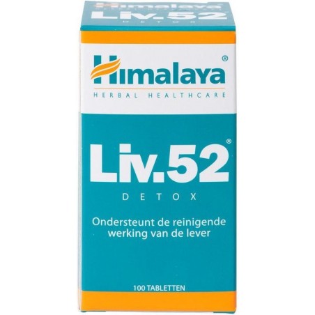 Himalaya Liv 52 - 100 Tabletten - Voedingssupplement