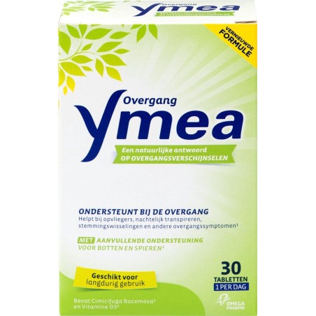 Ymea Overgang - 30 overgang tabletten - overgang producten - Voedingssupplement