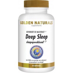 Golden Naturals Deep Sleep (60 veganistische capsules)