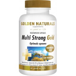 Golden Naturals Multi Strong Gold (180 vegetarische capsules)