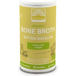 Mattisson / Organic Bone Broth – Biologische Runder Botten Bouillon - 180 gram (MT3014)