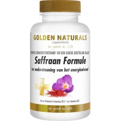 Golden Naturals Saffraan Formule (60 capsules)