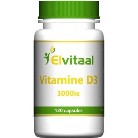 Vitamine D3 3000IE 75 mcg 120 capsules