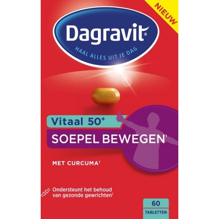 Dagravit Vitaal 50+ Soepel Bewegen - 60 tabletten