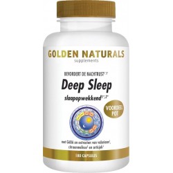 Golden Naturals Deep Sleep (180 veganistische capsules)