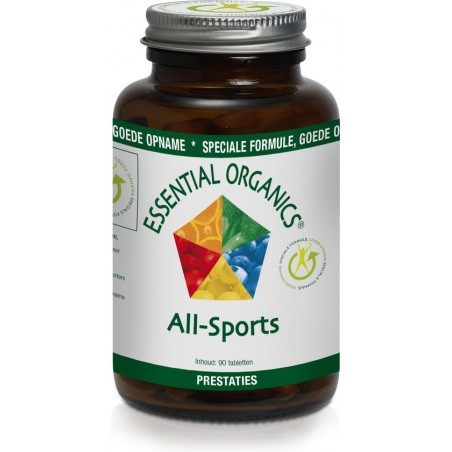 Essential Organics All-Sports - 90 Tabletten - Multivitamine