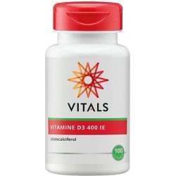 Vitals Vitamine D3 400 i.e.  - 100 Capsules - Vitaminen