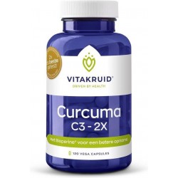Vitakruid / Curcuma C3-2X – 120 vcaps