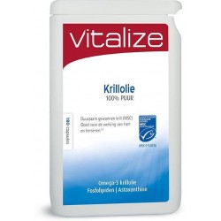 Vitalize Krillolie 100% puur - 180 capsules brievenbusverpakking
