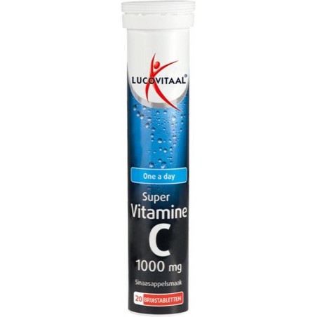 Lucovitaal Super Vitamine C 1000mg Voegingssupplement - 20 bruistabletten