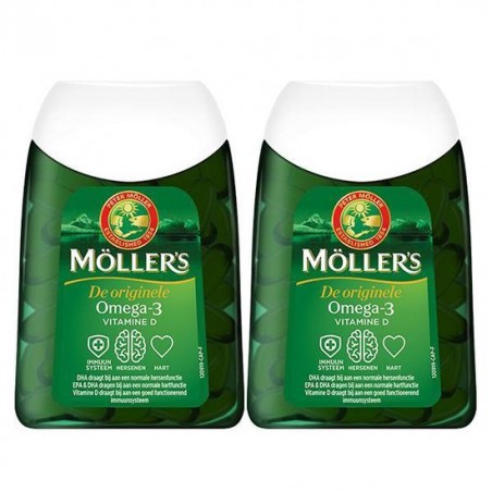Möller's Omega-3 Visolie Capsules - 2 x 112 capsules