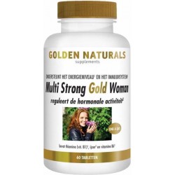 Golden Naturals Multi Strong Gold Woman (60 vegetarische tabletten)