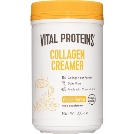 Vital Proteins - Collagen Creamer - Vanille - 305 gram (12 doseringen)