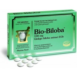 Pharma Nord- Bio Biloba - 150 tabletten -  Voedingssupplement