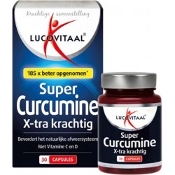 Lucovitaal Super Curcumine X-tra Krachtig Voedingssupplement - 30 capsules