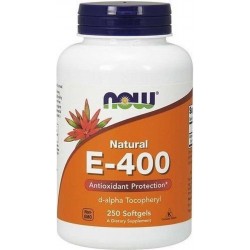 Vitamine E 400IU D-Alpha Tocopheryl 250softgels