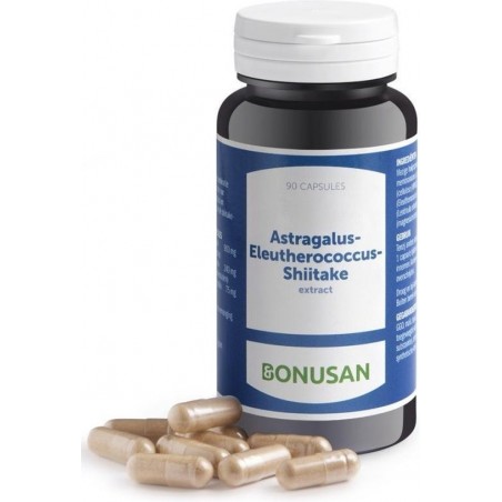 Bonusan Astragalus-Eleutherococcus-Shiitake Extract Capsules