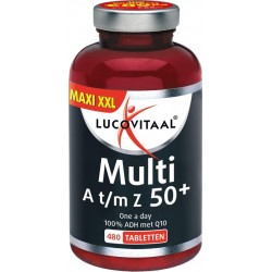 Lucovitaal Multi A t/m Z 50+ Multivitaminen - 480 tabletten