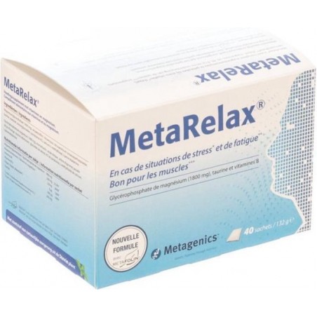 Metagenics Metarelax Zakjes - 40 stuks - Voedingssupplement
