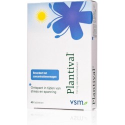 VSM Plantival tabletten - 40 st - Gezondheidsproduct