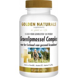 Golden Naturals Groenlipmossel Complex (60 capsules)