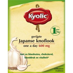 Kyolic Japanse Knoflook - 100 Tabletten - Voedingssupplement