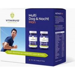 Vitakruid / Multi dag & nacht man 2 x 30 - 60 tabletten