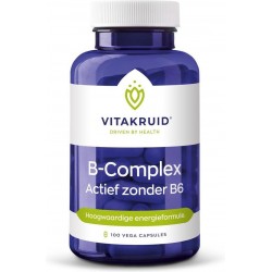 B-Complex Actief zonder B6 - Vitakruid
