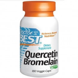 Quercetine bromelaïne (180 vegetarische capsules) - Doctor's Best