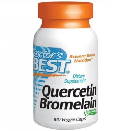 Quercetine bromelaïne (180 vegetarische capsules) - Doctor's Best
