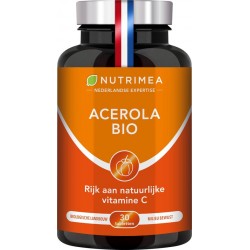 Vitamine C •1000 mg • ACEROLA - afweersysteem • 30 zuigtabletten - NUTRIMEA