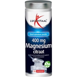 Lucovitaal - Magnesium Citraat Poeder - 250 gram - Voedingssupplementen