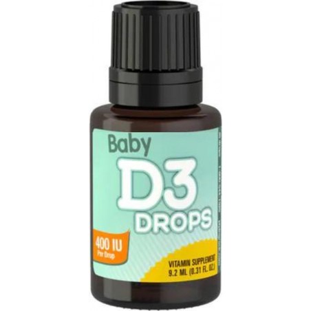 Vitamine D3 400iu druppels voor baby’s en kinderen | 365 dagen