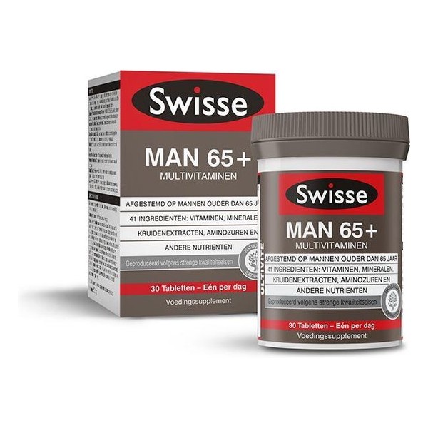 Swisse Ultivite Man 65+ Multivitaminen 30 TAB
