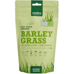 PURASG01 - Barley Grass Raw Juice Powder (200 Gram) - Purasana